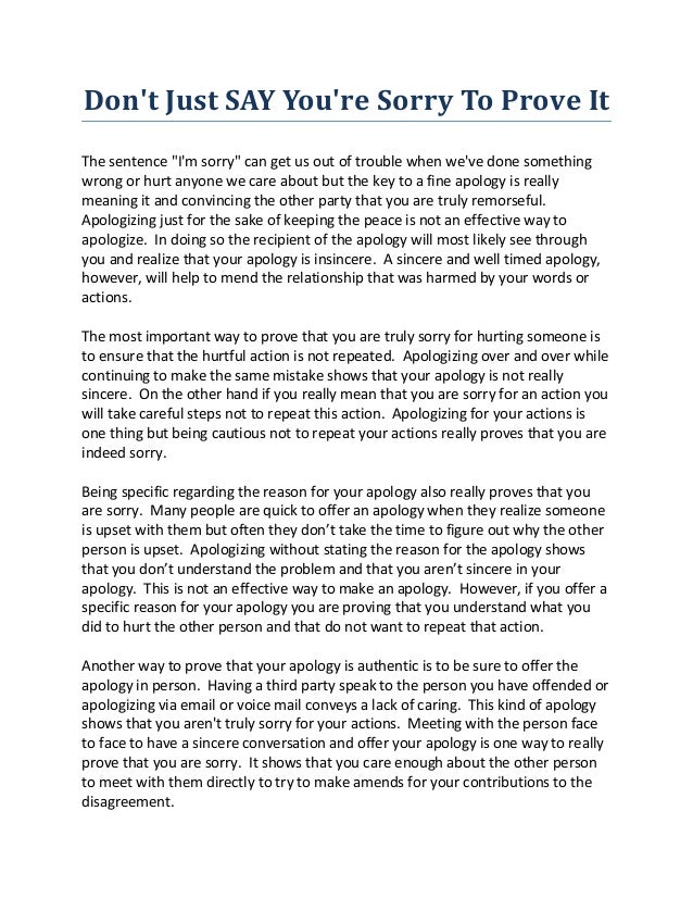 How To Tell Someone You Re Sorry For Hurting Them How To Tell Someone You Re Sorry For Hurting Them
